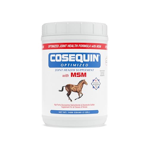 Nutramax Cosequin Optimized with MSM Joint Health Supplement for Horses (Powder)