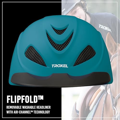 Liberty Ultralight Horse Riding Helmet (Bluestone Duratec / Small (6-5/8 - 7))