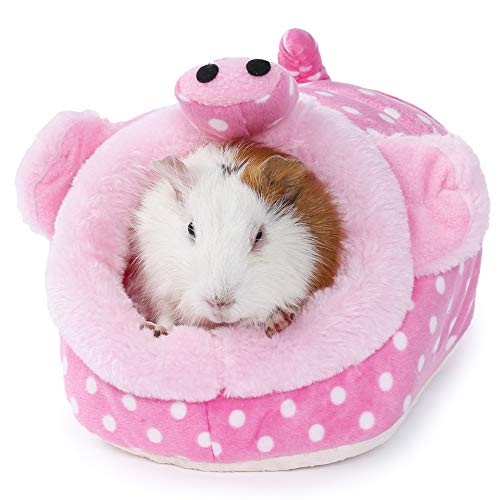 Guinea Pig Rat Accessories Toys House Hideout Cage Supplies Chinchilla Cage Ferret Gerbil (S / 2-Pig)