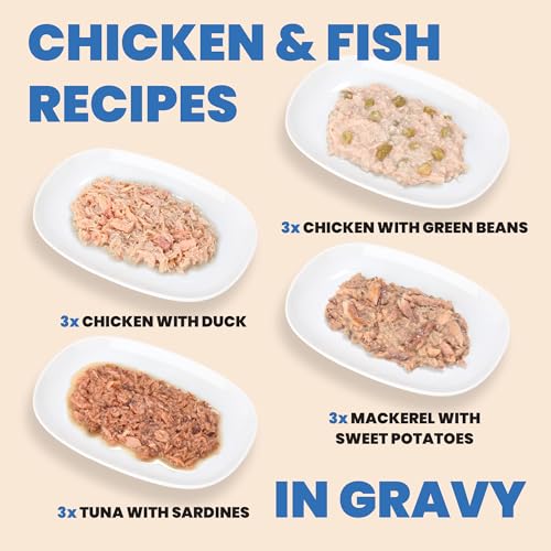 Wet Cat Food HQS Complete Land and Sea (2.47 Ounce (Pack of 12))