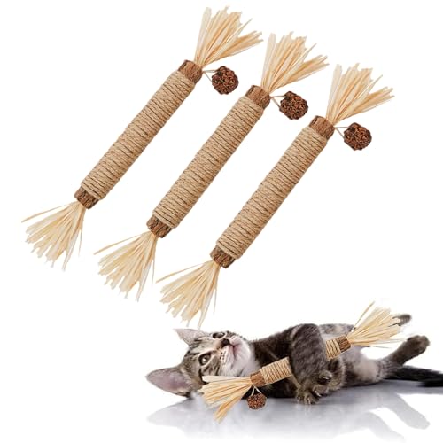 Cat Grass Treat Indoor 30g Chicken Freeze Dried Hairball (Pro-3pcs)