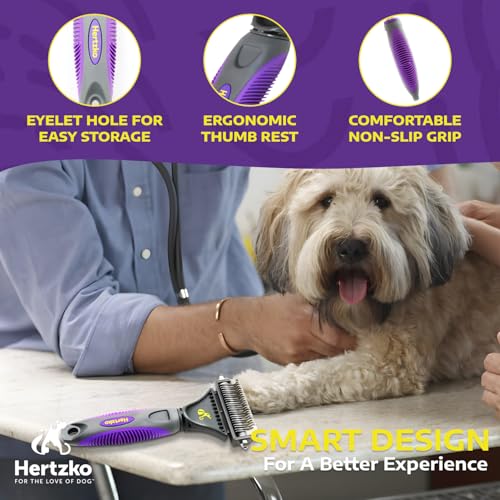 Cat Dematting Tool Double Sided Dog and Cat Dematting Comb