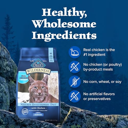 Wilderness Chicken Adult Indoor Dry Cat Food (2 Pound (Pack of 1))