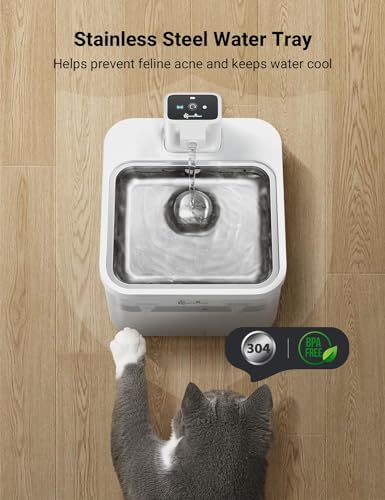 Cat Water Fountain Cordless (White / Pro)