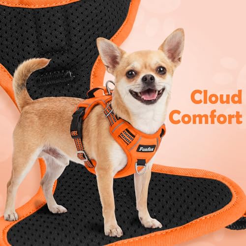 Dog Harness No Pull (Orange / X-Large)