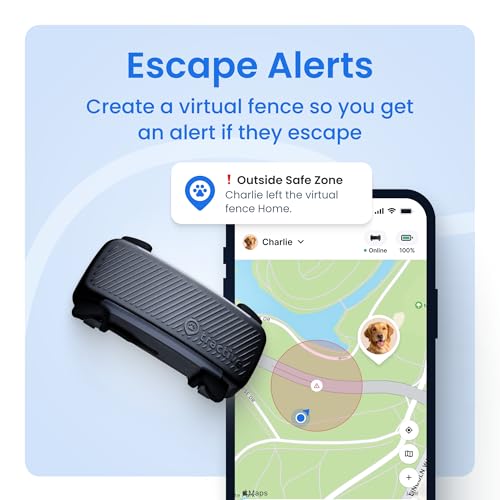 Smart Dog GPS Tracker (Black / Without Subscription)
