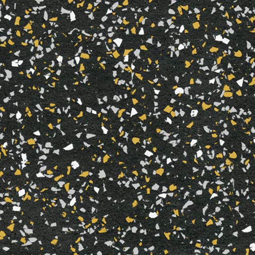 American Extreme Rubber Gym Mats (100 Tile Pack (Covers 400 Sq Ft) / 35% Gold/Grey/White)