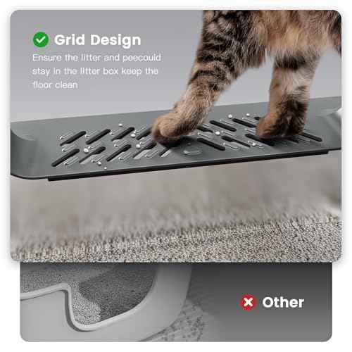 XXXXXL Stainless Steel Litter Box with High Sides 28"x20"x16" (Grey / XXXXX-Large)
