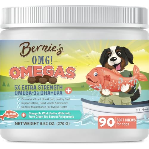 OMG Omegas 5X Extra Strength Dog Omega