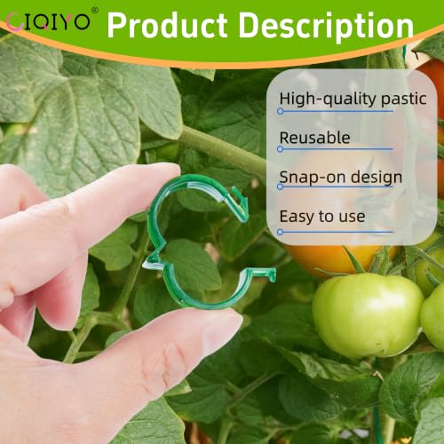 Plant Support Clips (Green)