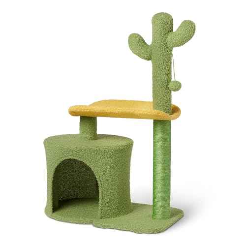 Cactus Cat Tower for Indoor Cats (Large 30.7” (77.9cm) H)