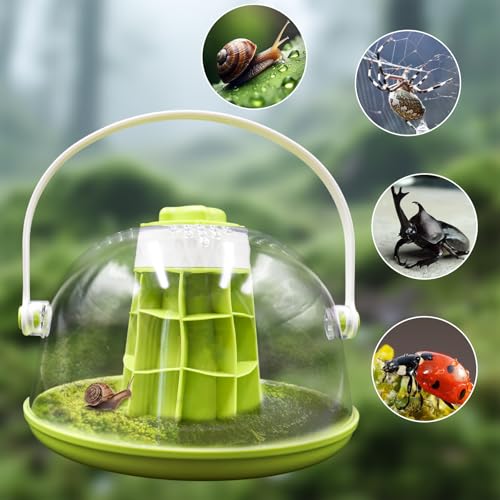 Round Transparent Snail Terrarium Kit