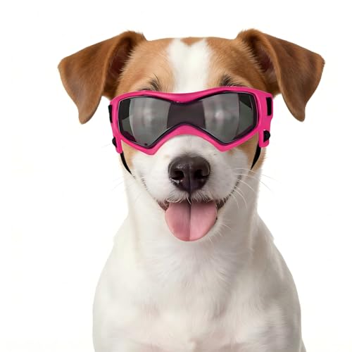 Medium Dog Goggles for Medium Breed UV (Medium / Pink)