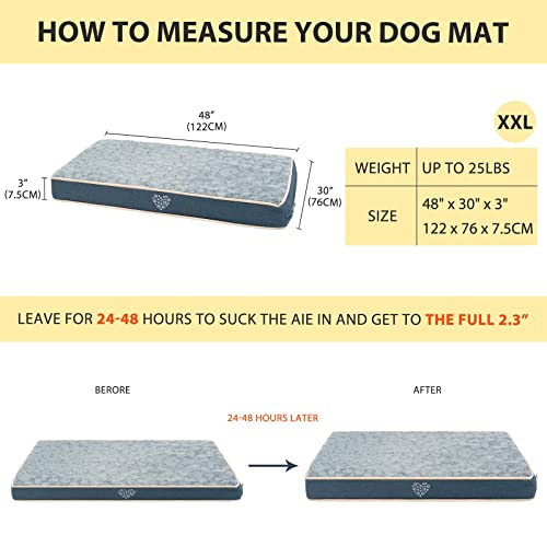 Waterproof Reversible Crate Mat Cool (XXL / Navy)