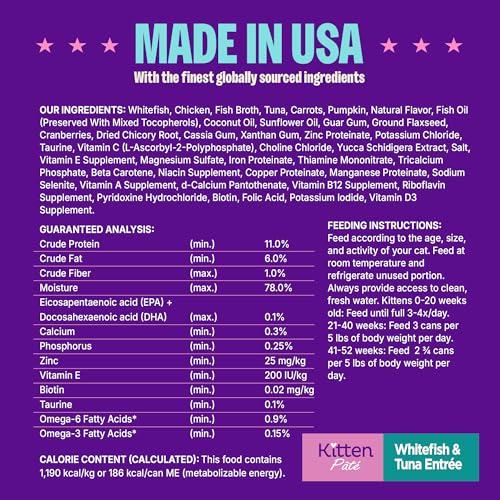 Complete Health Pate Kitten Canned Wet Cat Food (3 Ounce (Pack of 24))