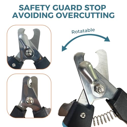 Dog Nail Grinder with LED Light (Blue Set)