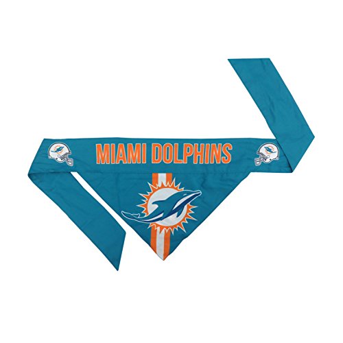 NFL Miami Dolphins Pet Bandana (Miami Dolphins / XSmall)