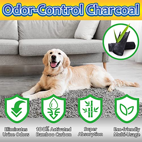 60 Count Charcoal Pee Pads for Dogs (28"x34"-60 Count)