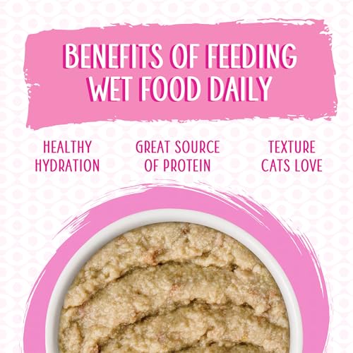 Wet Cat Food Meal of Fortune Chicken with Chicken Liver Pate (2.8 Ounce (Pack of 12))