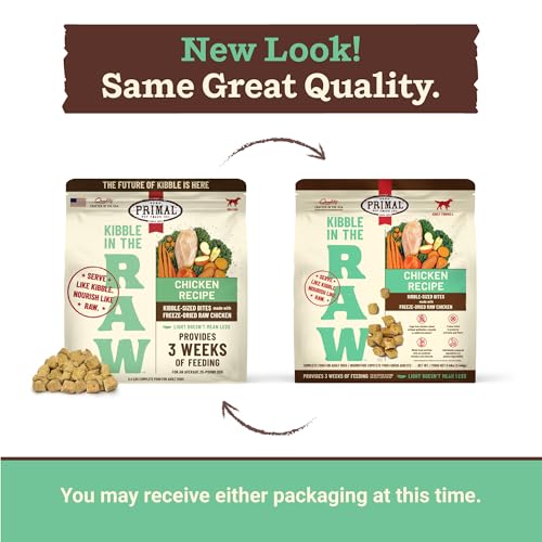 Primal Kibble in The Raw (5.4 Pound (Pack of 1))