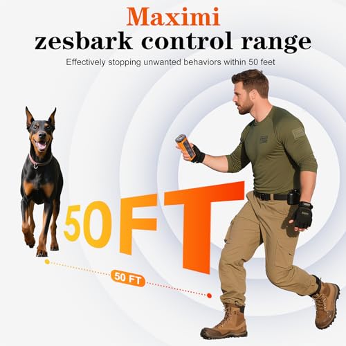2 Pack Dog Bark Deterrent Devices Rechargeable Anti
