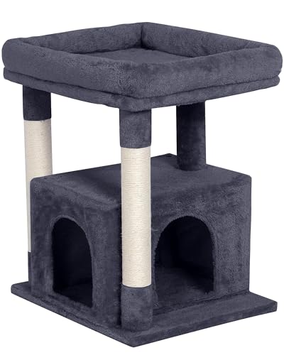 23.6" Cat Tree for Large Cat (Dark Gray)