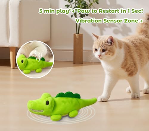 Interactive Cat Toys for Indoor Cats (Green)