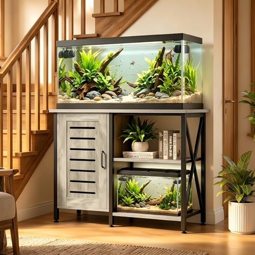 40 50 Gallon Fish Tank Stand (Greige / 40-50 Gallon)
