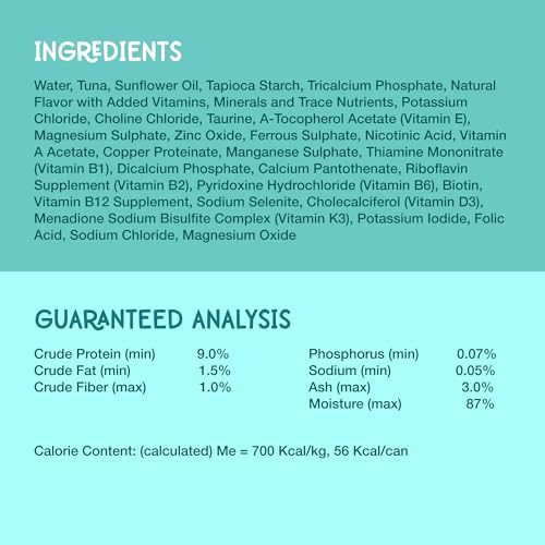 Single Protein Tuna Flaked Wet Cat Food