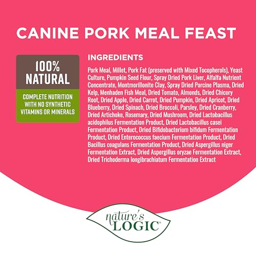 Dry Dog Food Pork Meal Feast Dry Kibble (13 Pound (Pack of 1))