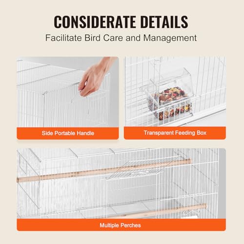 30 inch Flight Bird Cage (White)