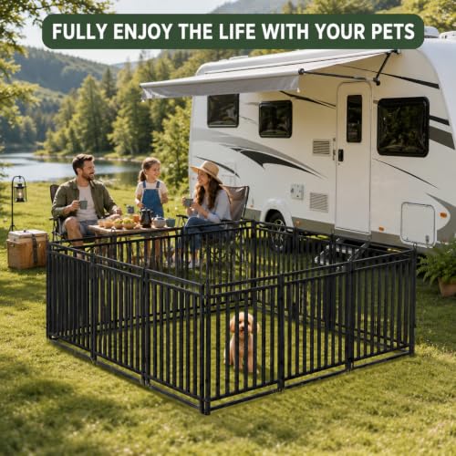 Thickened Outdoor Dog Fence (32" Height / 16 Panels)