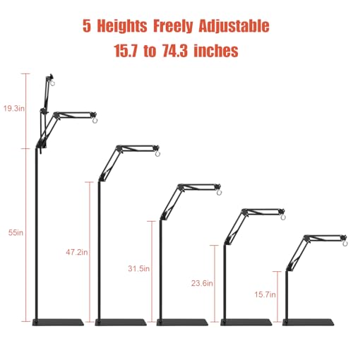 Dual Arm Reptile Lamp Stand