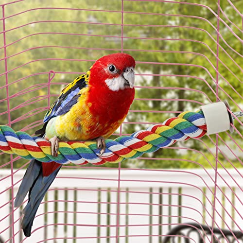 Bird Rope Perches Cage Climbing Accessories