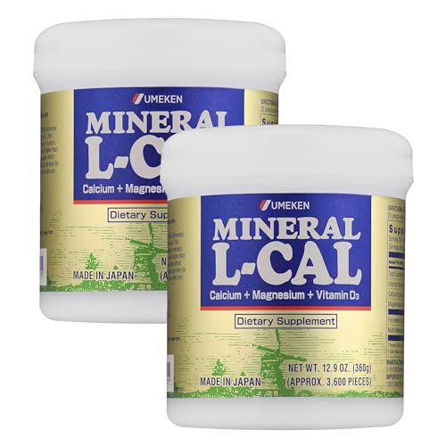 Mineral L Cal Calcium with Vitamin D3 (3600 Count (Pack of 2))