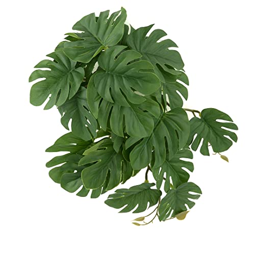 Reptile Terrarium Plants (Fake Monstera)