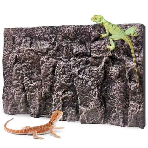 17.7x11.8in Rock Terrarium Background (Granite-17.7"*11.8"(1pcs))