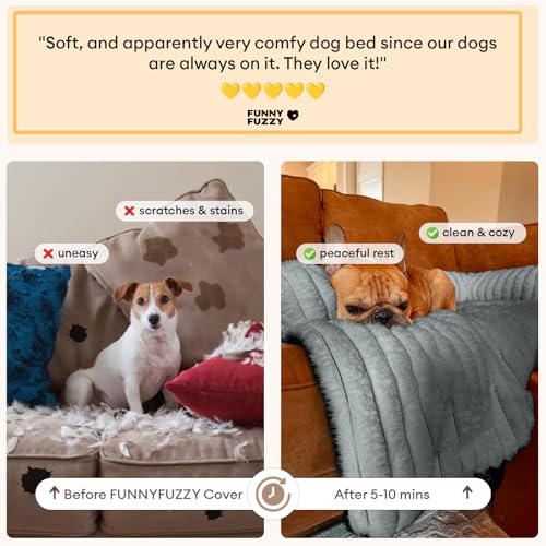 Pet Couch Cover for Sofa (Small / Mist Grey)