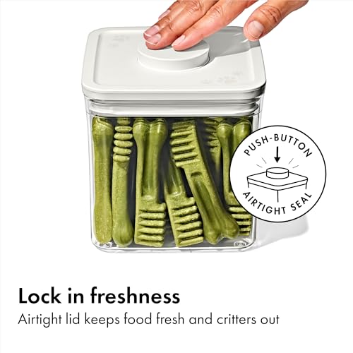 Pet Food Storage POP Container (Whisker Gray / 1.1 Qt)