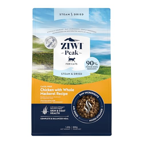 Peak Steam & Dried Cat Food (1.8 Pound (Pack of 1))