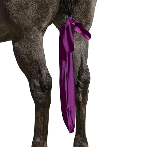 Lycra Tail Bag for Horses (1 Tail Bag / Purple)