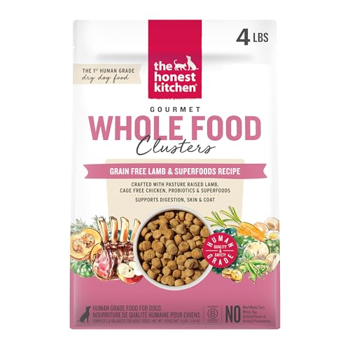 Grain Free Lamb & Superfoods Gourmet Whole Food Clusters (4 Pound (Pack of 1))