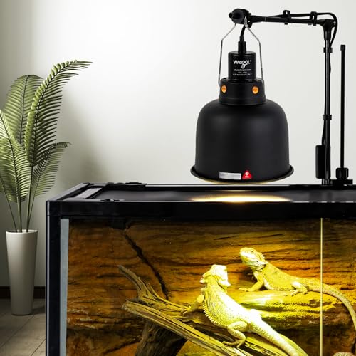 Reptile Light Fixture with Dimming Thermostat (5.5 inch-1pack)