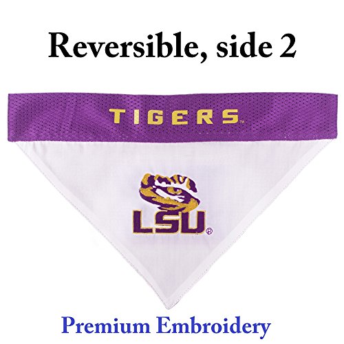Collegiate Pet Accessories (Large/X-Large / LSU Tigers)