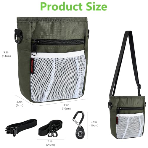 Dog Treat Pouch (Green)