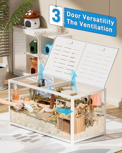 Hamster Cage 3.0 (47.0"L x 23.6"W x 25.5"H / White)