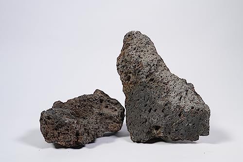 Icelandic Lava Rock 18lb Aquarium Rocks Stones for Fish Tank (13 Black Icelandic Lava Stone(3-9 inches,18lbs))