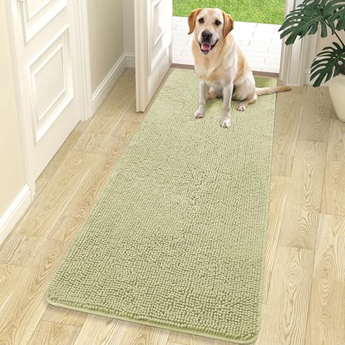 Dog Door Mat for Muddy Paws 70x24 (Vanilla / 70" X 24")