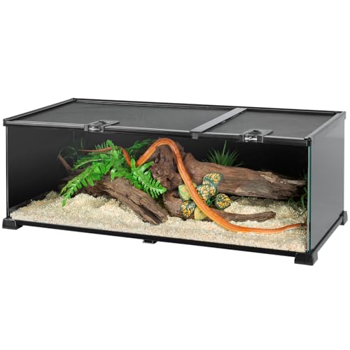 REPTIZOO Reptile Terrarium Tank 30" x 12" x 10"