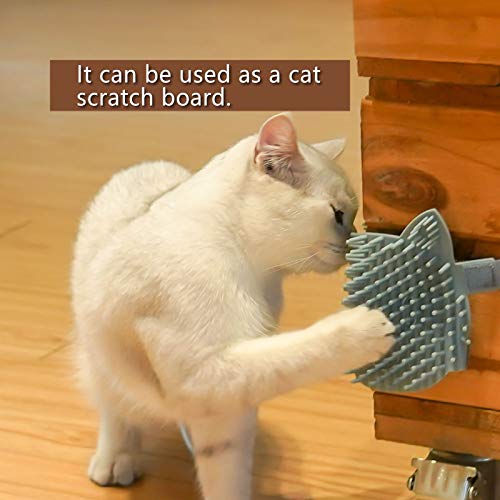 Cat Pet Self Grooming Comb Brush (Small / Blue)